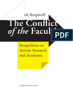 Borgdorff-The Conflict of the Faculties