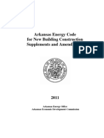 Arkansas Energy Code For New Building Construction Supplements and Amendments