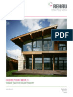 Tyrol Series Color Options Brochure From REHAU