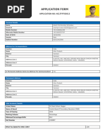 Application Form HCLTFP783013