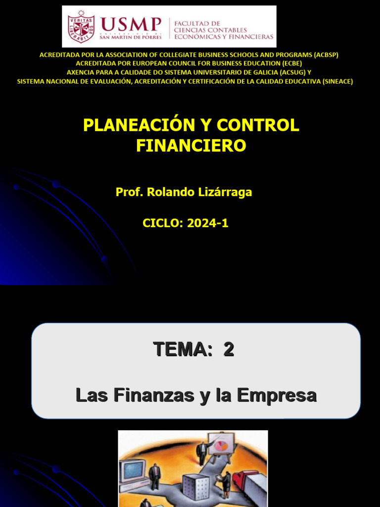 Las Finanzas y La Empresa | PDF | Business | Negocios económicos