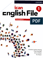 American English File Book 1 Student Book - Third Edition