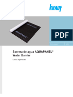 Aquapanel-Barrera de Agua Tyvek Water Barrier Es-2018-02