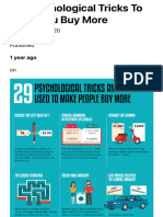 29 Psychological Tricks To Make You Buy More