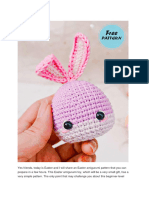Beginner Easter Egg Free PDF Crochet Pattern