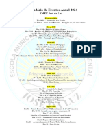 Calendário de Eventos Anual 2024