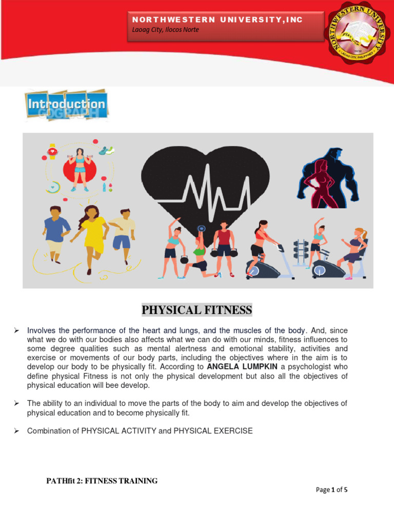 Module 1 Physical Fitness Pdf Physical Fitness Physical Exercise