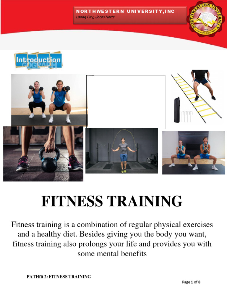 Module+2+ +Introduction++of+Fitness+Training | PDF | Strength Training ...