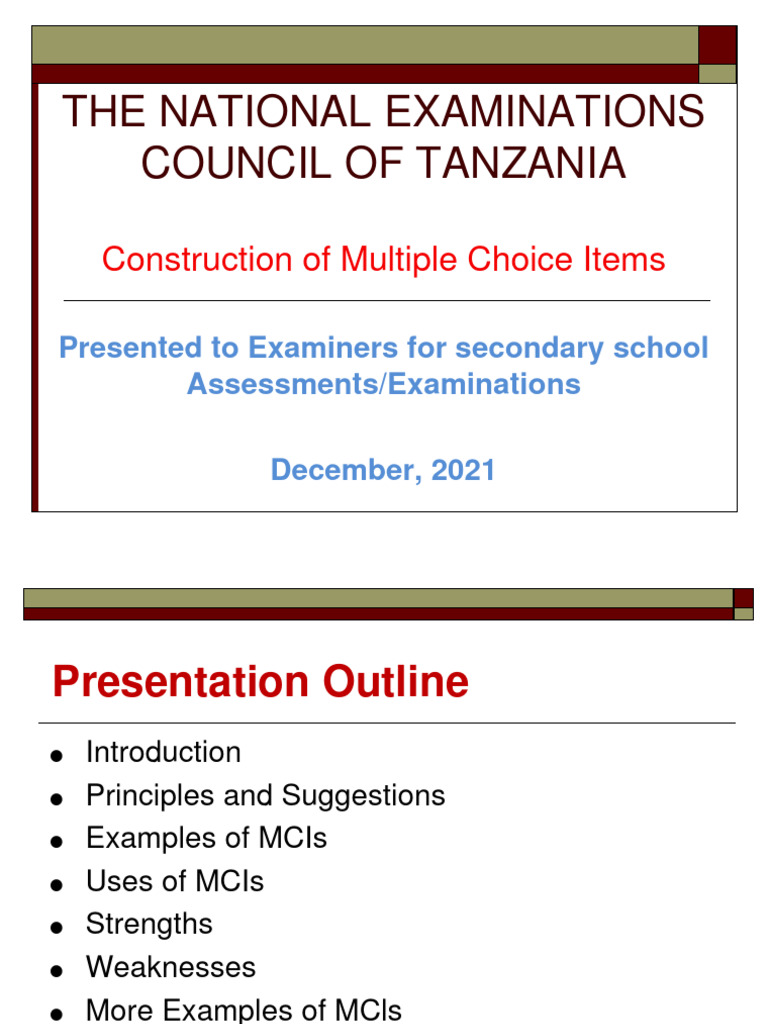 Constructing Effective MC Items | PDF | Multiple Choice | Gases