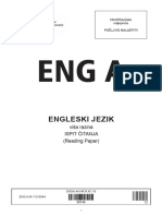 Eng A: Engleski Jezik