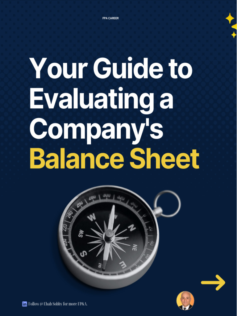 Your Guide To Evaluating A Company S Balance Sheet 1711880069 PDF 