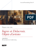 Exposition Ingres Et Delacroix. Objets D'artistes Au Musée Delacroix