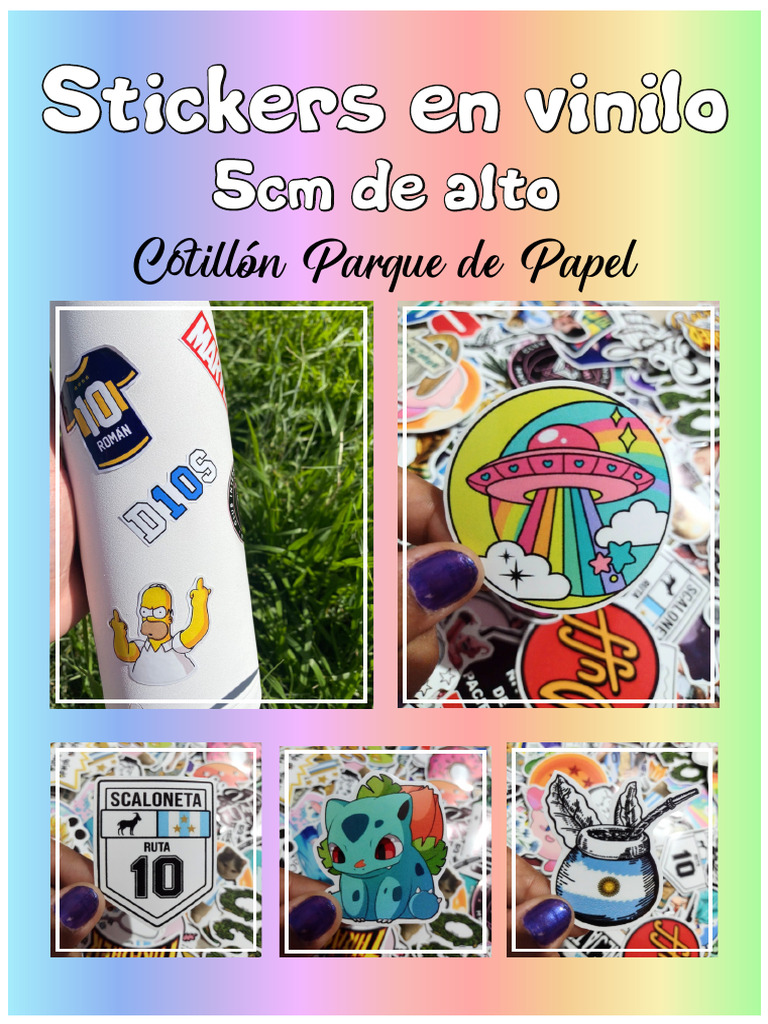 Stickers de Vinilo para Termos | PDF | Arte