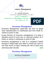 Chapter 5 Inventory Management