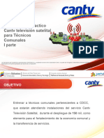 Taller de Proceso, Gestión y Seguimiento para Tecnicos Comunales Sobre Cantv Televisión Satelital 12