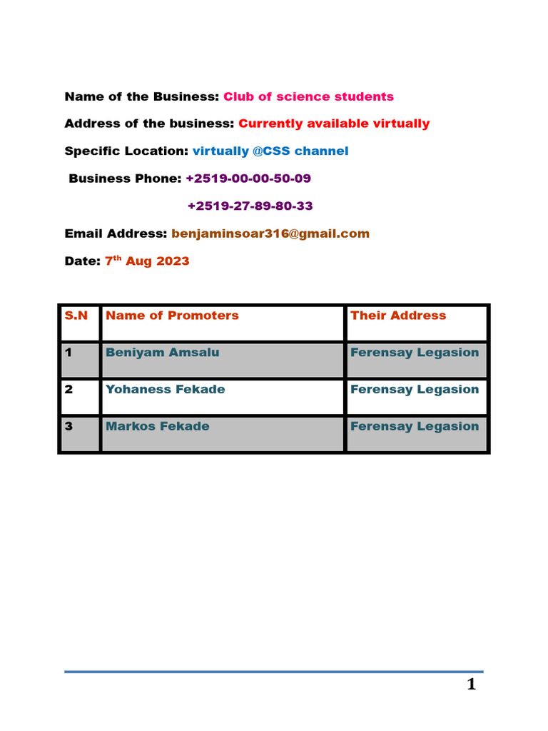 Buissness Plan Download Free PDF Initial Public Offering Private