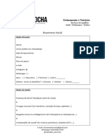 Anamnese Nutricional 2022