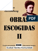 Rosa Luxemburg - Obras Escogidas Tomo 2-K