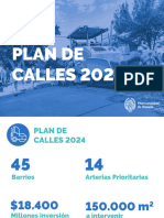 Plan de Calles 2024