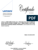 Certificado Mesa Redonda Os Desafios de Educar e Educar-Se em Tempos de Pandemia