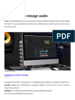 Creation D-Un Mixage Audio - TIRÉ DU SITE WEB
