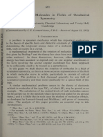 Devonshire Lennard Jones 1997 The Rotation of Molecules in Fields of Octahedral Symmetry