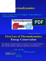 1st Thermodynamics