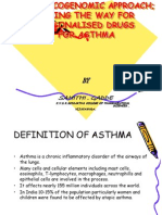 PHARMACOGENOMIC APPROACH; PAVING THE WAY FOR PERSONALISED DRUGS FOR ASTHMA
