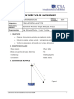 FÍSICA ACÚSTICA Y ÓPTICA_Movimiento Armónico Simple (MAS) del péndulo_2022