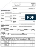 Ficha Del Proceso de Contratación