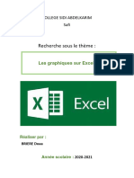 Les graphiques sur Excel