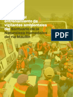 Guía para El Entrenamiento de Vigilantes Ambientales Del Santuario de La Naturaleza Humedales Del Río Maullín