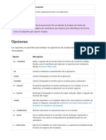 Opciones: Argumento Descripción - Q, - Query