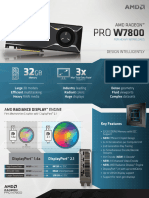 AMD Radeon Pro w7800 Datasheet