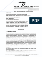 1. Programa de Neurociencias II- Res 345-17