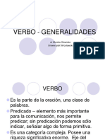 Verbo - Generalidades