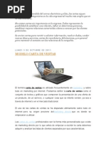 modelo carta venta