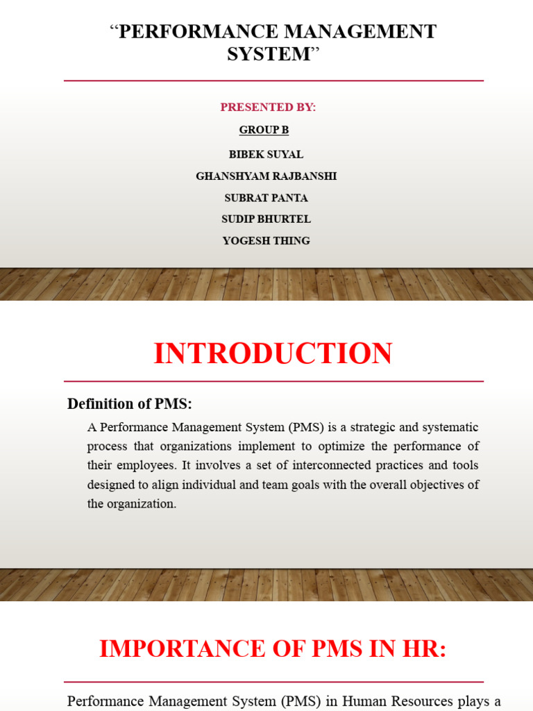 Overview of Performance Management Systems | PDF | Employee Retention ...