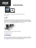 Types of Computer