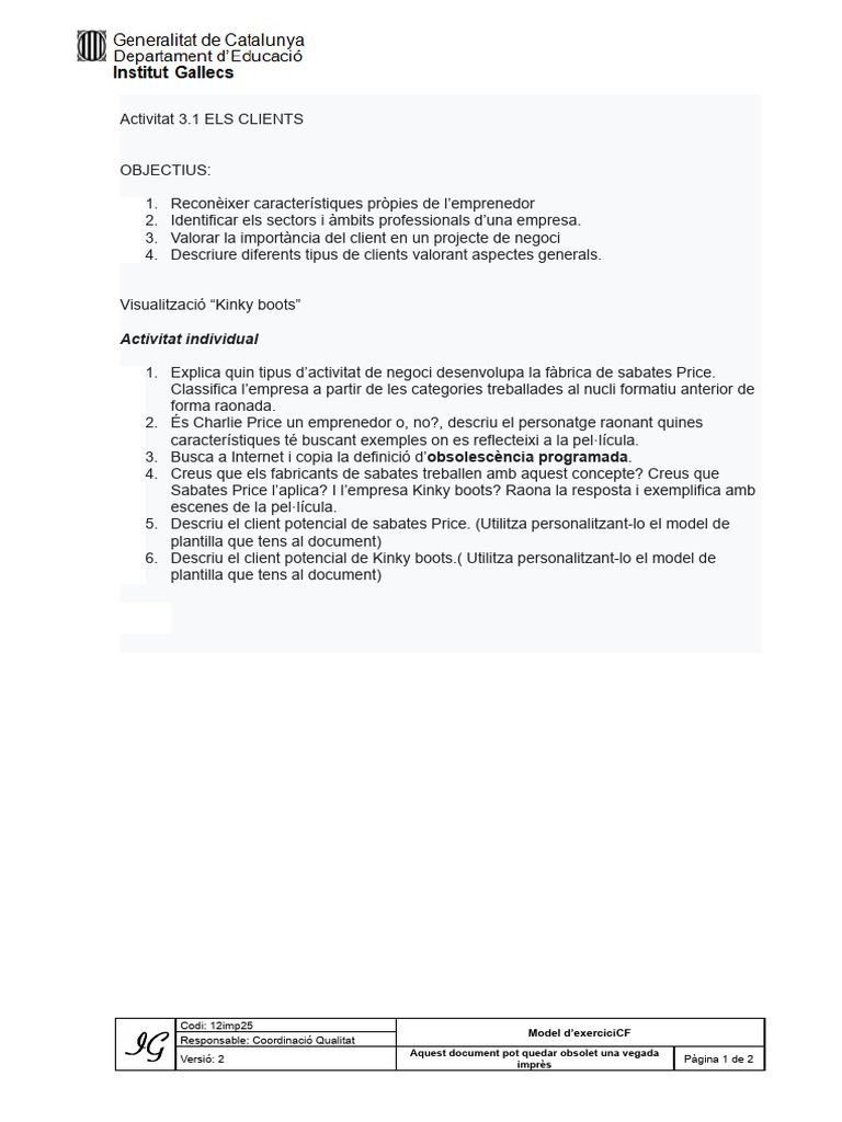 3.1 Els Clients | PDF