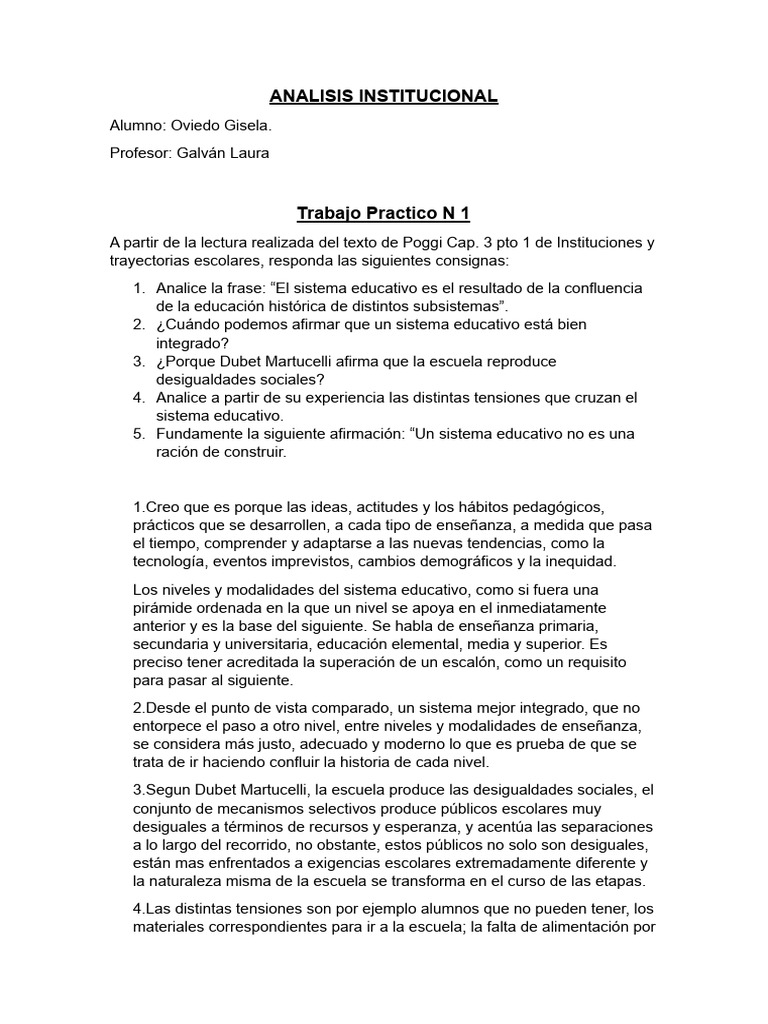 Analisis institucional pdf desigualdad social discriminaci n y
