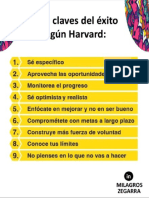 1, 9 Claves Del Exito, Harvard