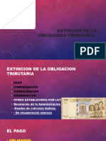 Tema 8 Extincion de La Obligacion Tributaria