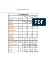 G3 Series - Lithium-Ion Forklifts - Product Specifications