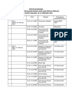 Update Rundown Pelatihan Ascent