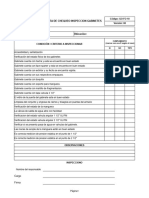 GO FO 10 Lista de Chequeo de Inspección Gabinetes