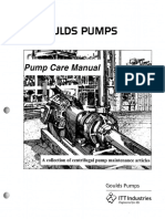 Goulds Pumps - Pump Care Manual