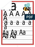 Atividade pedagógica - Identificação do alfabeto (34p)