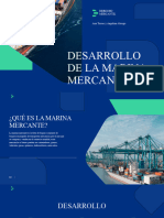 Desarrollo de la Marina Mercante