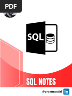 SQL Complete Notes.